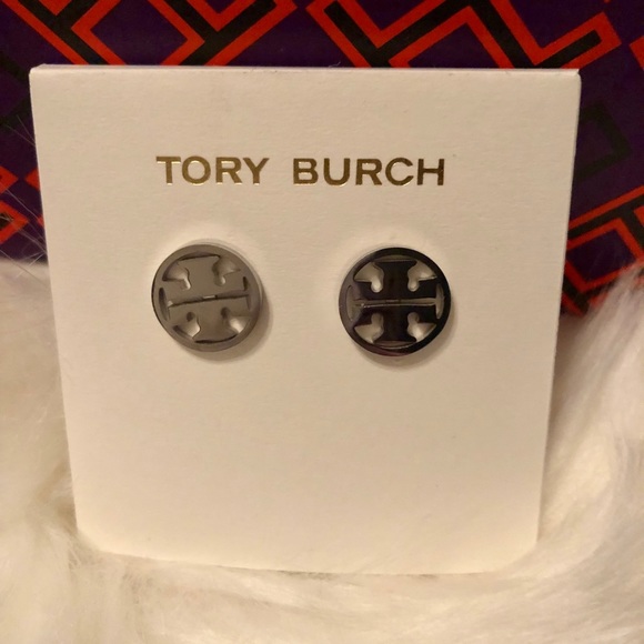 Tory Burch Jewelry - SILVER TORY BURCH STUD EARRINGS